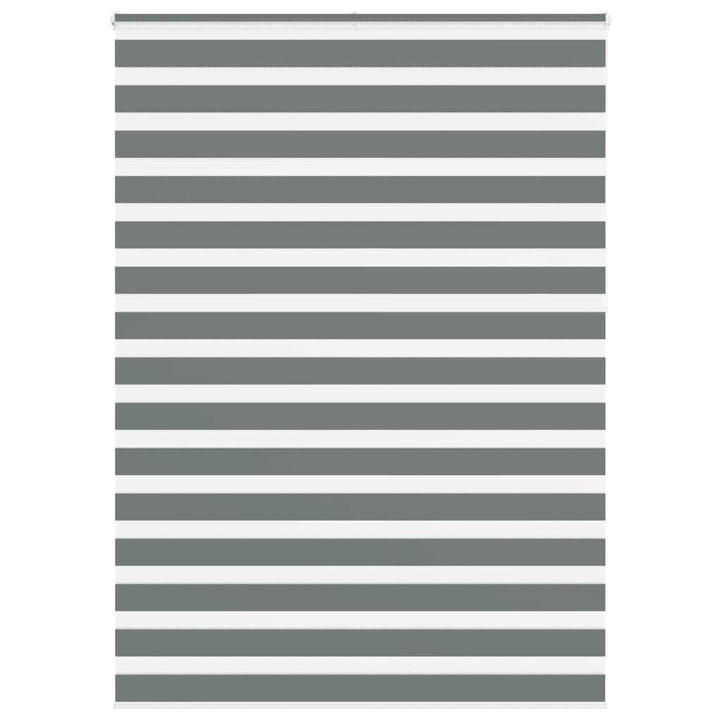 zebragardin mørkegrå 165x230 cm stofbredde 160,9 cm polyester