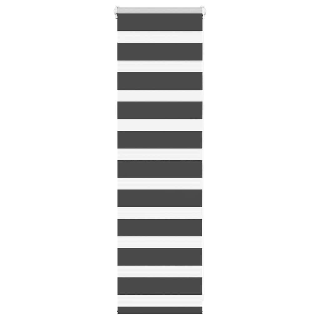 zebragardin sort 55x100 cm stofbredde 50,9 cm polyester