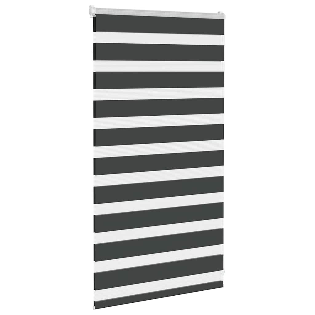 zebragardin sort 70x100 cm stofbredde 65,9 cm polyester