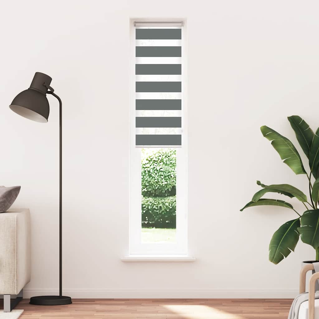 zebragardin sort 120x100 cm stofbredde 115,9 cm polyester
