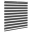zebragardin sort 145x100 cm stofbredde 140,9 cm polyester