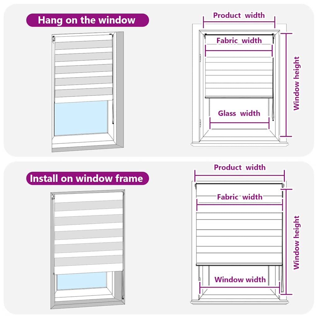 zebragardin sort 145x100 cm stofbredde 140,9 cm polyester