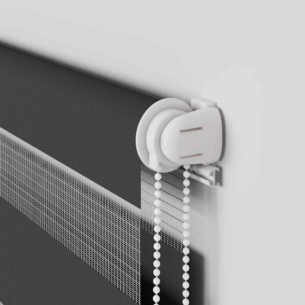 zebragardin sort 155x100 cm stofbredde 150,9 cm polyester