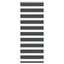 zebragardin sort 60x150 cm stofbredde 55,9 cm polyester
