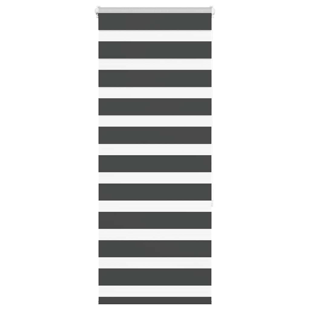 zebragardin sort 60x150 cm stofbredde 55,9 cm polyester