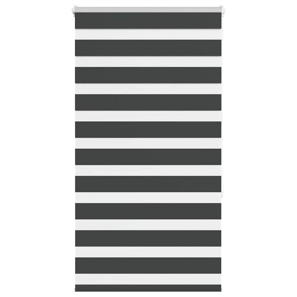 zebragardin sort 70x150 cm stofbredde 65,9 cm polyester