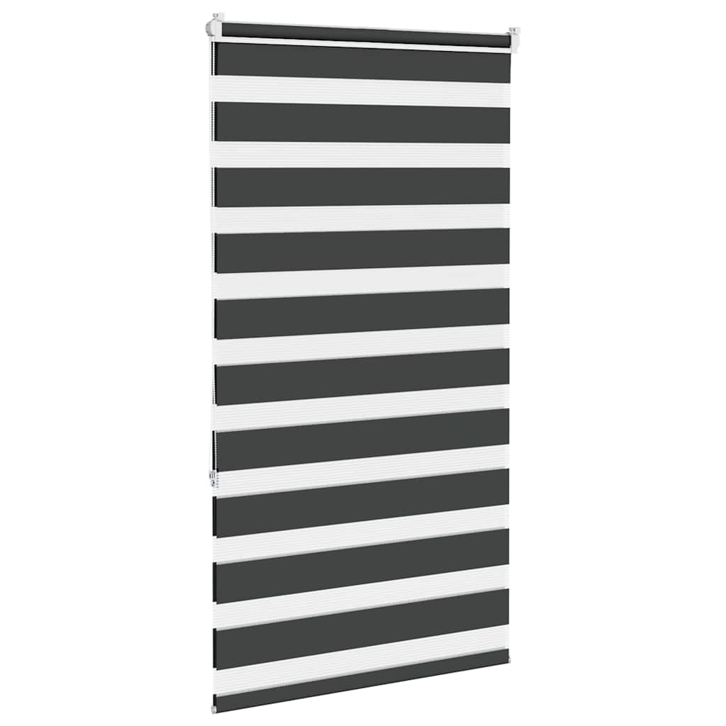 zebragardin sort 70x150 cm stofbredde 65,9 cm polyester