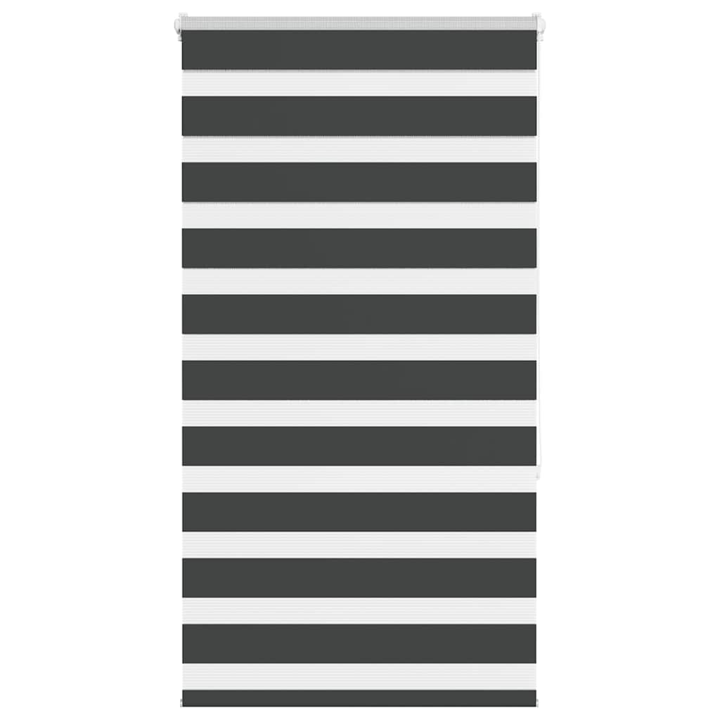 zebragardin sort 85x150 cm stofbredde 80,9 cm polyester
