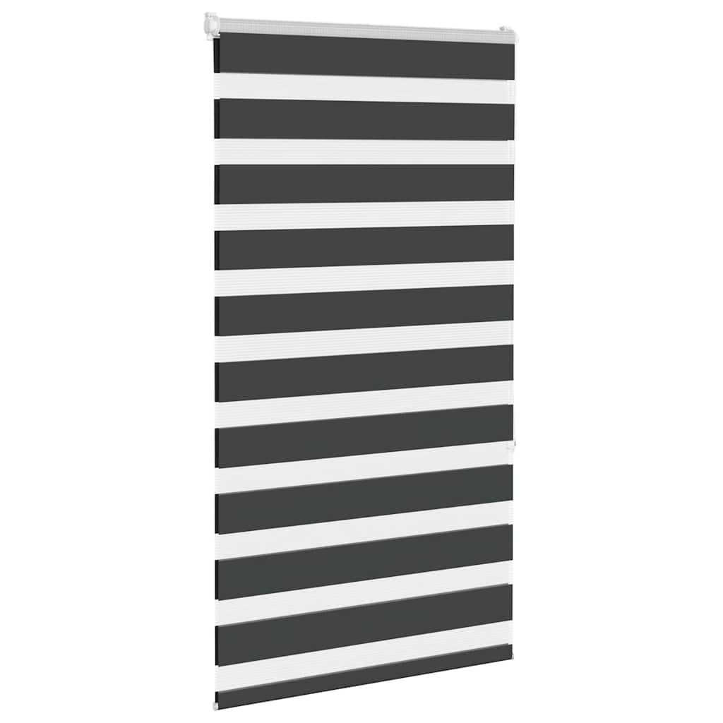 zebragardin sort 85x150 cm stofbredde 80,9 cm polyester