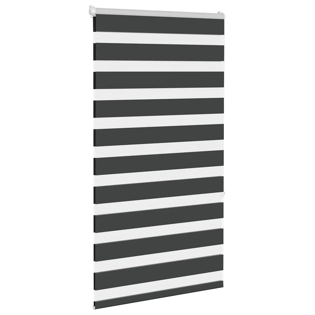 zebragardin sort 90x150 cm stofbredde 85,9 cm polyester