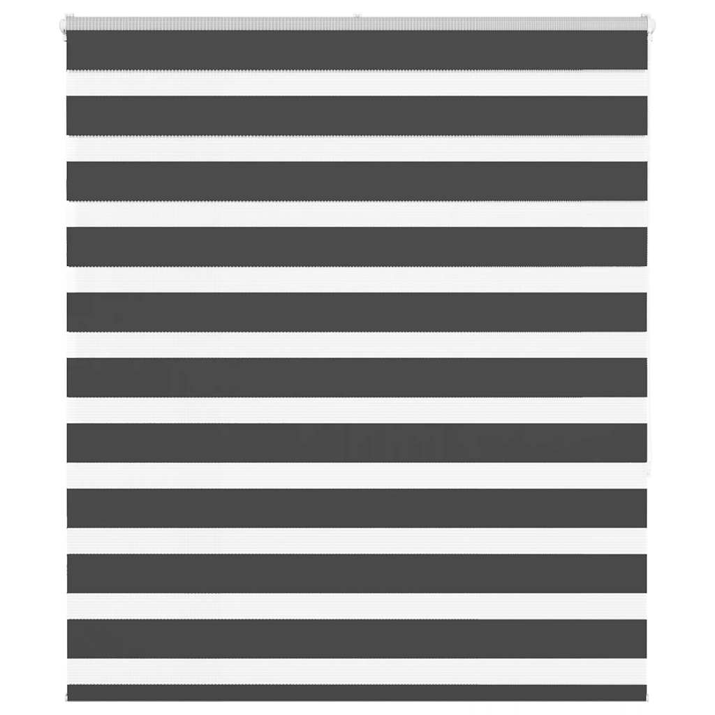 zebragardin sort 120x150 cm stofbredde 115,9 cm polyester