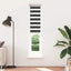 zebragardin sort 45x200 cm stofbredde 40,9 cm polyester