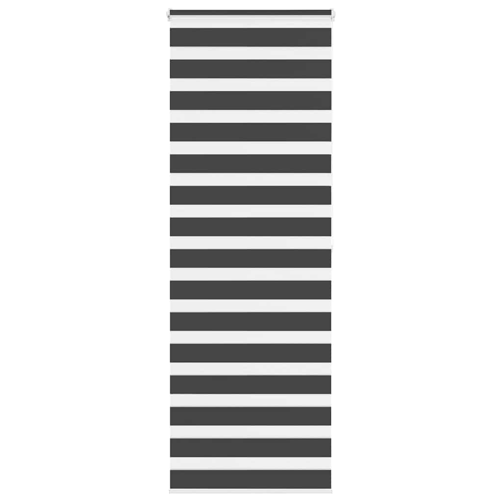 zebragardin sort 80x200 cm stofbredde 75,9 cm polyester