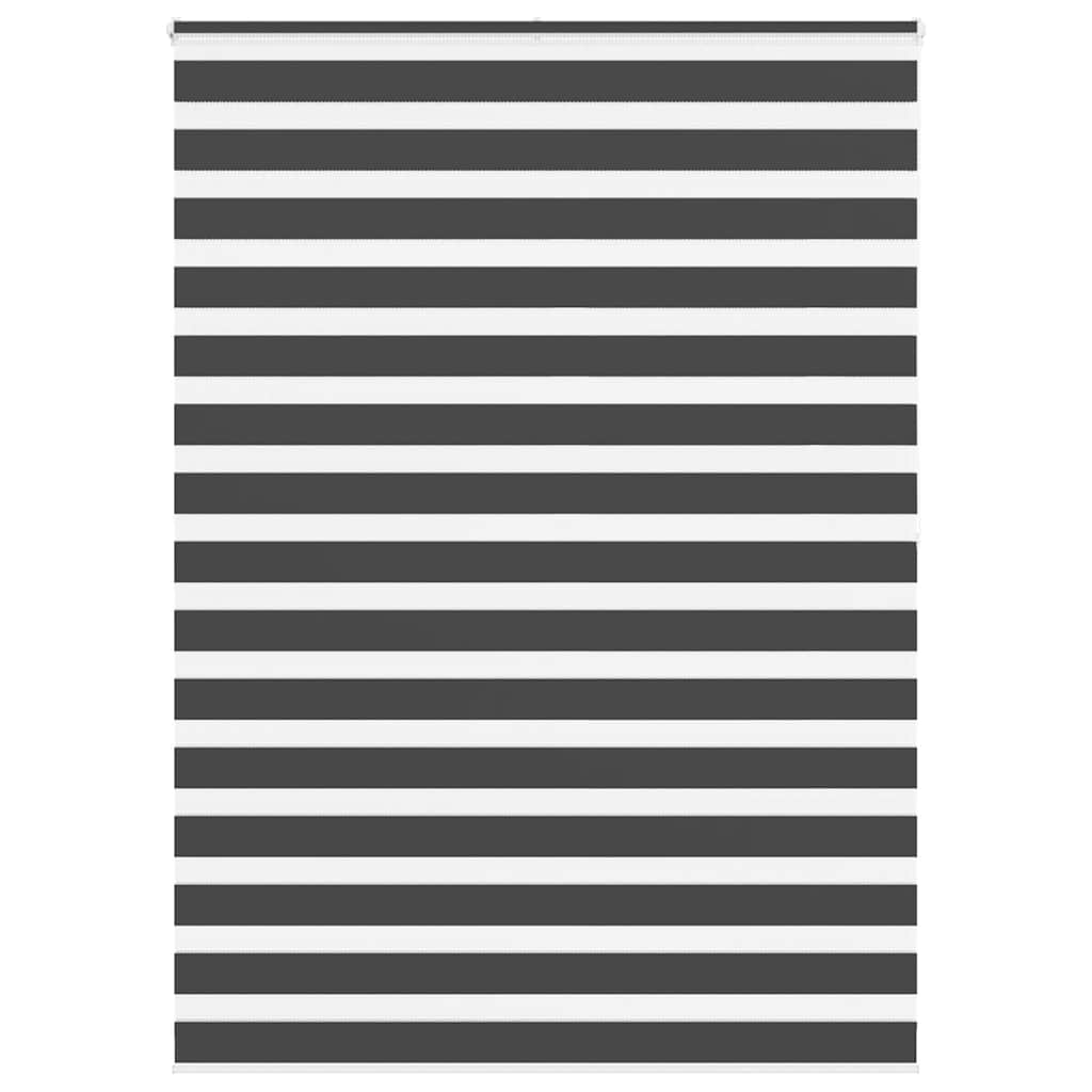 zebragardin sort 155x200 cm stofbredde 150,9 cm polyester