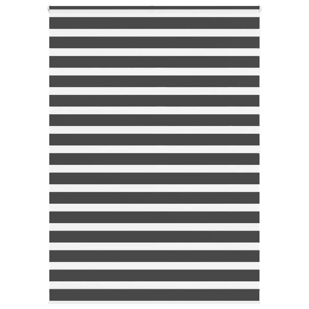 zebragardin sort 165x200 cm stofbredde 160,9 cm polyester