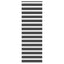zebragardin sort 90x230cm stofbredde 85,9 cm polyester