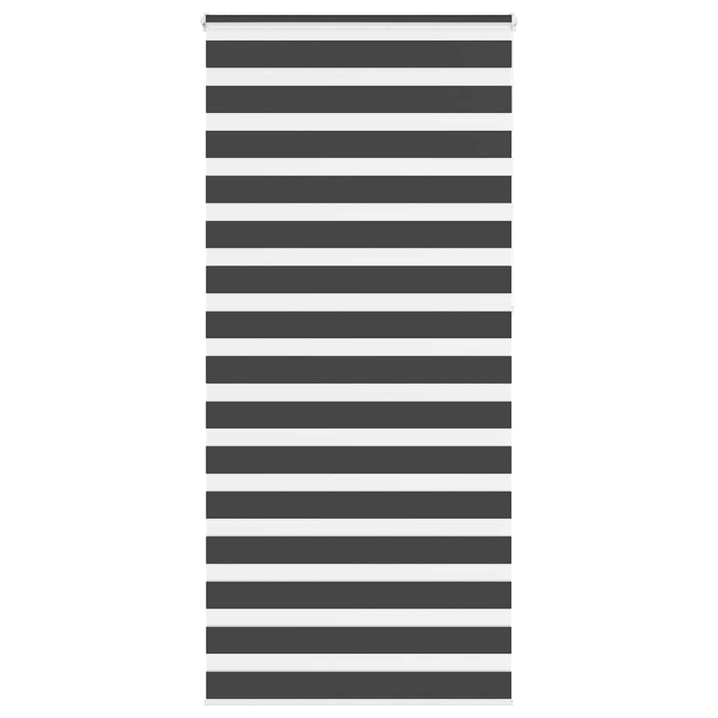 zebragardin sort 105x230 cm stofbredde 100,9 cm polyester