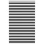 zebragardin sort 140x230 cm stofbredde 135,9 cm polyester