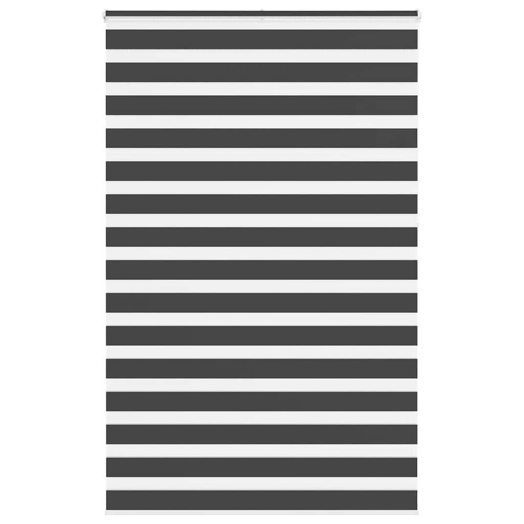 zebragardin sort 145x230 cm stofbredde 140,9 cm polyester