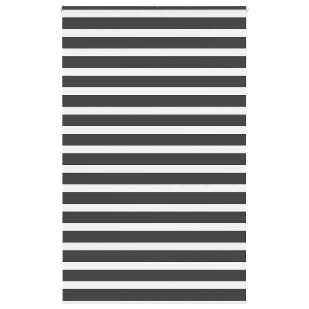 zebragardin sort 150x230 cm stofbredde 145,9 cm polyester