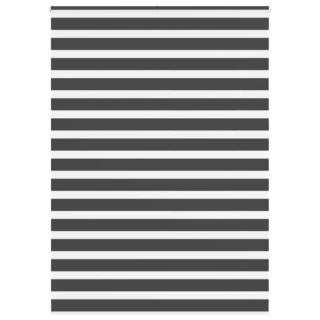 zebragardin sort 155x230 cm stofbredde 150,9 cm polyester