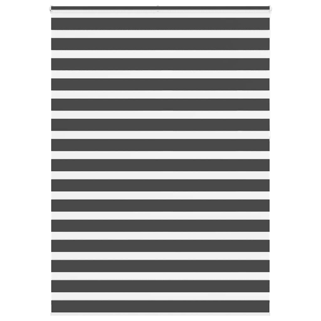 zebragardin sort 165x230 cm stofbredde 160,9 cm polyester
