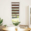 zebragardin brun 40x100 cm stofbredde 35,9 cm polyester