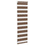 zebragardin brun 45x100 cm stofbredde 40,9 cm polyester