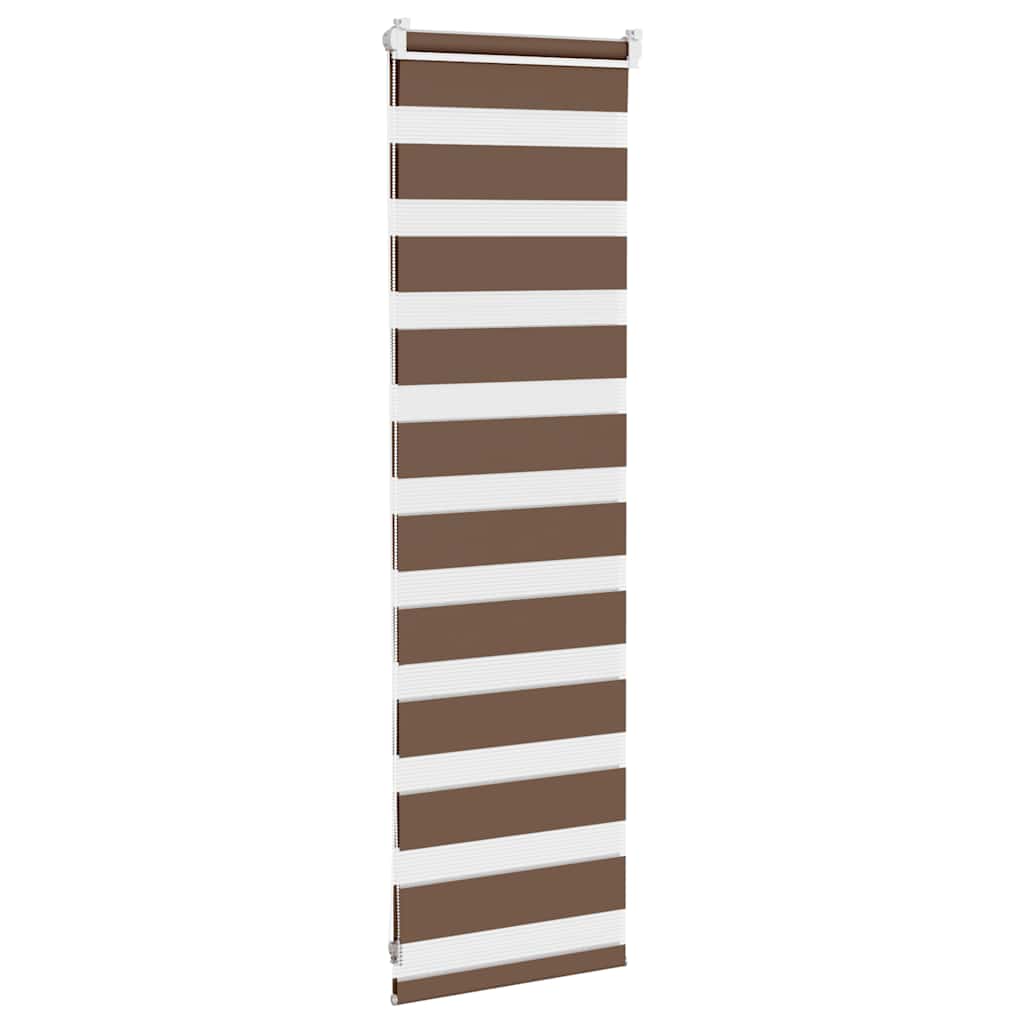 zebragardin brun 50x100 cm stofbredde 45,9 cm polyester