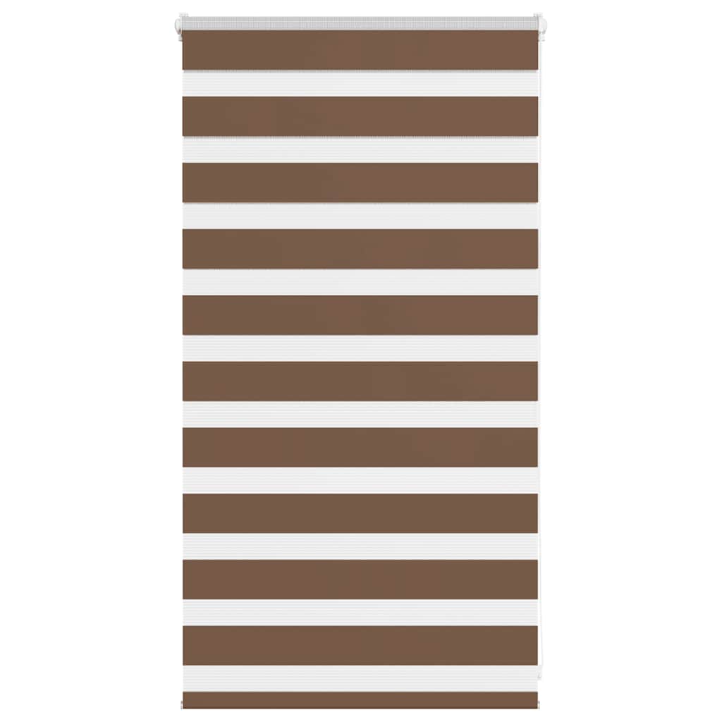 zebragardin brun 70x100 cm stofbredde 65,9 cm polyester