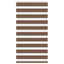 zebragardin brun 75x100 cm stofbredde 70,9 cm polyester