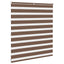 zebragardin brun 135x100 cm stofbredde 130,9 cm polyester