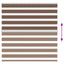 zebragardin brun 145x100 cm stofbredde 140,9 cm polyester