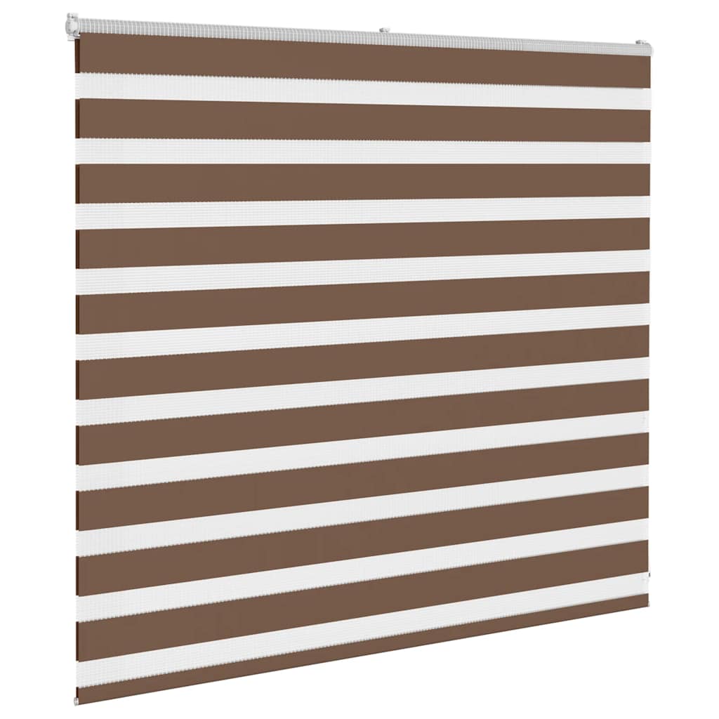 zebragardin brun 155x100 cm stofbredde 150,9 cm polyester