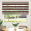 zebragardin brun 160x100 cm stofbredde 155,9 cm polyester