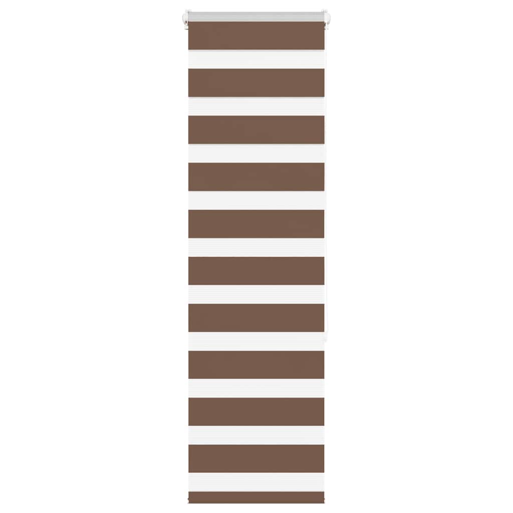 zebragardin brun 50x150 cm stofbredde 45,9 cm polyester