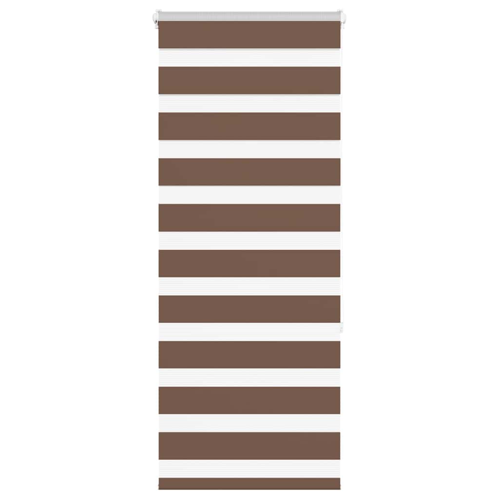 zebragardin brun 60x150 cm stofbredde 55,9 cm polyester