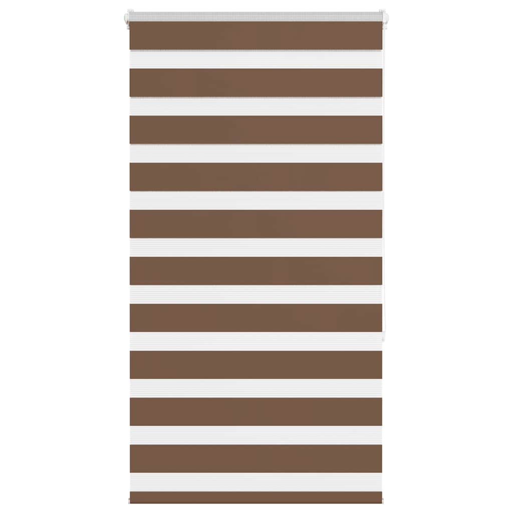 zebragardin brun 80x150 cm stofbredde 75,9 cm polyester