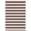 zebragardin brun 105x150 cm stofbredde 100,9 cm polyester