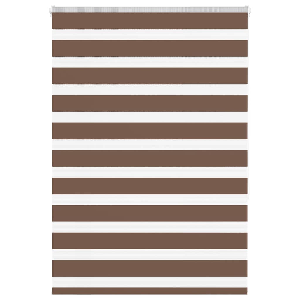 zebragardin brun 105x150 cm stofbredde 100,9 cm polyester