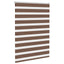 zebragardin brun 115x150 cm stofbredde 110,9 cm polyester