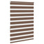 zebragardin brun 115x150 cm stofbredde 110,9 cm polyester