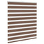 zebragardin brun 135x150 cm stofbredde 130,9 cm polyester