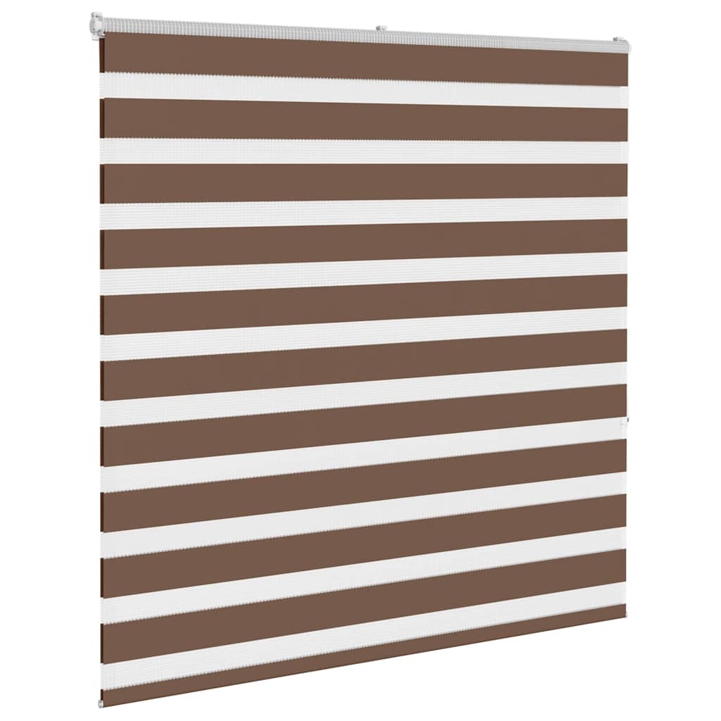 zebragardin brun 145x150 cm stofbredde 140,9 cm polyester