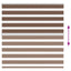 zebragardin brun 150x150 cm stofbredde 145,9 cm polyester
