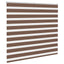 zebragardin brun 155x150 cm stofbredde 150,9 cm polyester