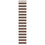 zebragardin brun 45x200 cm stofbredde 40,9 cm polyester
