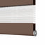 zebragardin brun 70x200 cm stofbredde 65,9 cm polyester