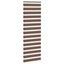 zebragardin brun 70x200 cm stofbredde 65,9 cm polyester