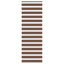 zebragardin brun 75x200 cm stofbredde 70,9 cm polyester